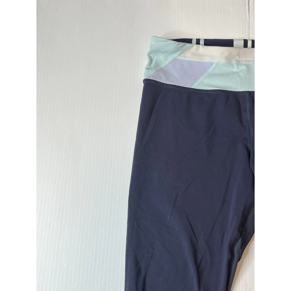 Lululemon Run: Inspire Crop II Leggings Cadet Blue Size 6